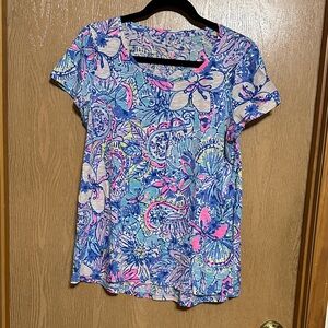 Lilly Pulitzer scoop neck Etta M